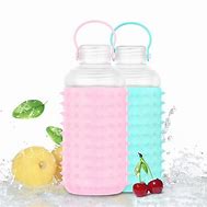 Silicone Base Glass Bottle 600ml